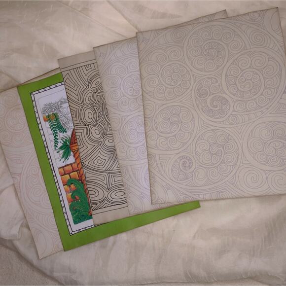 20 Coffee Dyed Coloring Pages, Hand Dyed Papers, Junk Journal Supply - Picture 4 of 8